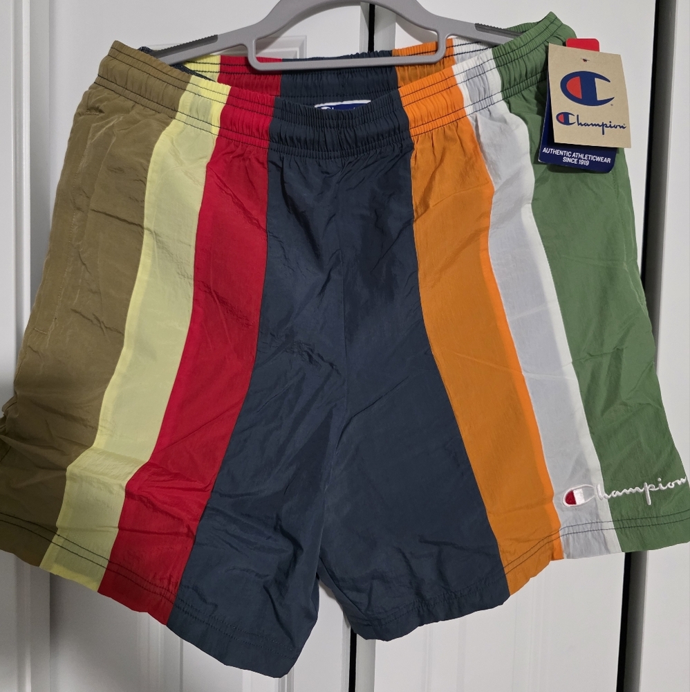 Champion Colorblock Athletic Shorts